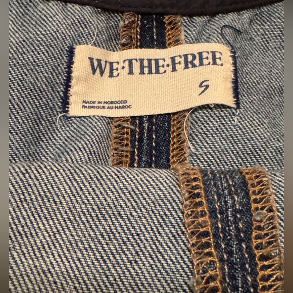 Free People Women's Blue Denim Overalls - Picture 7 of 12